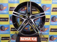 18インチ　中古ホイール　ロフィーダ　XH5　8J-18　5H114.3　+42　4本セット　神奈川県