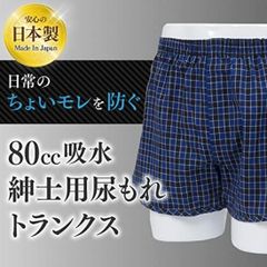 ニシキ 安心パンツ トランクス C4864 S (サックス) 日本製