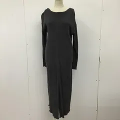 ITEMS URBAN RESEARCH アイテムズ アーバンリサーチ ワンピース ロングスカート 長袖カットソー 長袖ワンピース ワッフル センタースリット