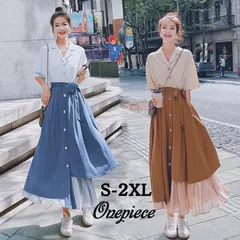 ワンピース シャツワンピース レディース 40代 キレイめ マキシ丈ワンピース 春夏半袖 ワンピース シフォン 結婚式 ドレス オシャレ 上品 着痩せ 2色 ゆったり