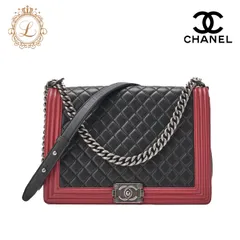 ☆☆ｍａｍａ☆☆ 極美品 CHANEL シャネル ボーイシャネル ラージ mama 極美品 CHANEL シャネル ボーイシャネル ラージ CHANEL