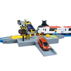 J-20 オート踏切(トミカ対応) 【タカラトミー 886914 鉄道模型 約 1/60】のサムネイル
