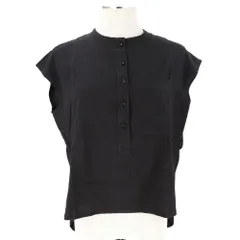 ☆ ブラック ☆ ブラウス レディース フレンチスリーブ シャツ 半袖 レディース tシャツ Tシャツ 半袖シャツ 半袖Tシャツ 半袖tシャツ ブラウス シャツブラウス スタンドカラー 薄手 薄い やわらかい 柔らかい 着心地が良い 体型カバー ゆったり