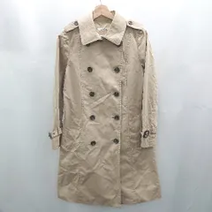 ◇ ⊇ JOURNAL STANDARD relume ジャーナルスタンダード レリューム 長袖 トレンチコート サイズF ベージュ系 レディース E  【1506230026272】