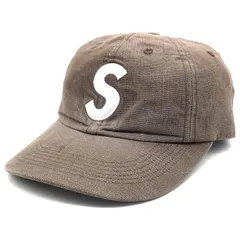 SUPREME シュプリーム 25SS Cordura Denim S Logo 6-Panel Cap コーデュラデニム Sロゴ 6パネル キャップ ブラウン