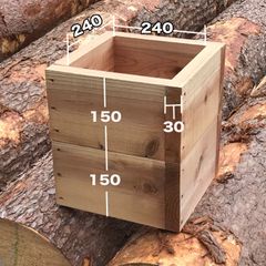 蜂巣箱用、継箱2段