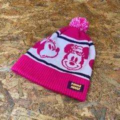 【1】 MINNIE MOUSE ニットキャップ 帽子 Disney ミニーマウス ディズニー
