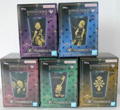 이치반 복권 킹덤 하츠 Linking Hearts F상 디자인 텀블러 총 5종 세트 - Kingdom Hearts Linking Hearts Design Tumbler Material: Polypropylene "Plastic