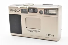KONICA MINOLTA - sale！★極上美品！★MINOLTA ミノルタ TC-1 ミノルタ TC-1｜買取価格上昇。T2と双璧をなす高級コンパクト