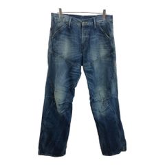 G-STAR RAW ジースターロウ 5620 デニムパンツ ブルー(メンズ W34 L34)中古 古着 U8450