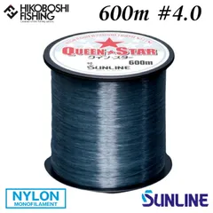 サンライン クインスター ミストグレー 600m 4号 16lb ナイロンライン 4968813806775 SUNLINE QUEEN STARのサムネイル