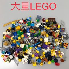中古 LEGO レゴ   ミニフィグ　バラバラ　パーツ　大量　まとめ売り NP-171 ※ヘアー　ヘッド　トルソー　レッグ　帽子　ヘルメット　スターウォーズ　お城シリーズ　ガイコツ 361