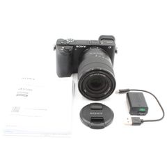 ショット数29049回、液晶擦れあり。★良品★ SONY ソニー α6500 高倍率ズームレンズキット [ILCE-6500M]