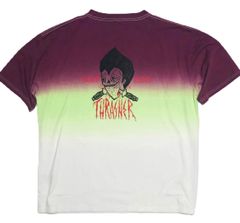 THRASHER Bleed in Bleed space dye Tシャツ(新品)