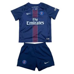 NIKE パリサンジェルマン キッズ ユニフォーム ショーツ セット 776745-411 S ナイキ　 SOCCER GAMESHIRT UNIFORM