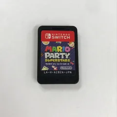 【中古美品】 Nintendo Switch ニンテンドー スイッチ ソフト マリオパーティ スーパースターズ ソフトのみ 【251024-mh-10-fuz】