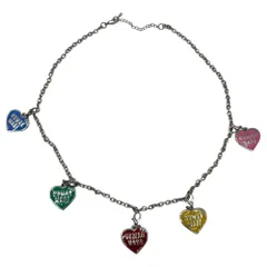 HUMAN MADE(ヒューマンメイド) FIVE HEART NECKLACE ファイブ ハート ネックレス シルバーのサムネイル