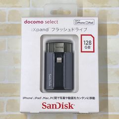 SanDisk iXpand フラッシュドライブ 128GB SDIX-128G-2JD4 ASN59083