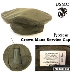 【米軍放出品】☆未使用品 海兵隊 サービスキャップ 帽子 ドレスキャップ 6-1/2(頭囲 約52cm) ミリタリー (ネ)rh25ak