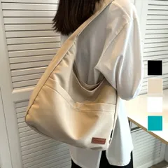 カジュアルショルダーバッグ 鞄 レディース 韓国ファッション 10代 20代 30代 オフィスカジュアル ユニセックス 無地 斜めがけ 大容量 シンプル 大人 可愛い