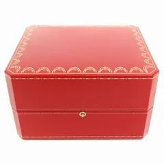 正規品 カルティエ 時計用 ボックス Cartier 空き箱 空箱 BOX Cartier カルティエ 時計 空箱 ケース レッドボックス - メルカリ