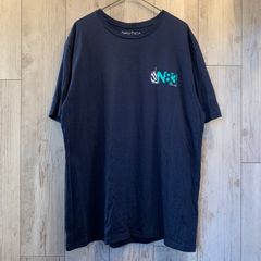 NAUTICA 半袖Tシャツ ビッグプリント ネイビー ビッグサイズ ゆったり【メンズXL】