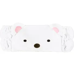 ☆ しろくま ☆ キャラクター フェイスヘアバンド ヘアバンド 洗顔 キャラクター かわいい スヌーピー オラフ しろくま とかげ ねこ ピカチュウ ゲンガー ミミッキュ カビゴン ミュウ フェイスヘアバンド メイク ヘアターバン 大人 向け グッズ