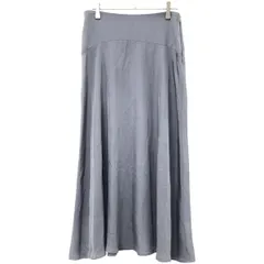 VINCE ヴィンス パネルフロントロングスカート  ブルー 0のサムネイル
