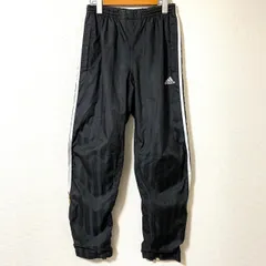 (^w^)b adidas アディダス クライマプルーフ CLIMAPROOF ウィンドブレーカー ジャージ パンツ ナイロン 防寒 アウトドア スポーツ ランニング ウォーキング トレーニングウェア 冬季シーズン ブラック メンズ サイズM