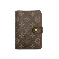 【中古】良品 LOUIS VUITTON ルイ ヴィトン モノグラム アジェンダ PM レザー 手帳カバー SP0040 eH0558N