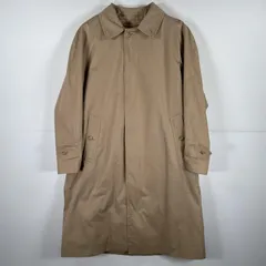 古着 90's/90年代 バーバリーズ Burberrys ステンカラーコート 裏地 ノバチェック ライナーベスト付き ロング 38 short  ベージュ メンズ