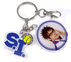 【中古】キーホルダー・マスコット(男性) 加藤将(乾貞治) オリジナルイニシャルキーホルダー 「ミュージカル『テニスの王子様』3rdシーズン 青学vs立海」