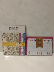 ディズニー ミッキー レターセット 2個セット