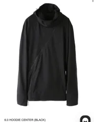 POST ARCHIVE FACTION パーカー POST ARCHIVE FACTION(PAF) 8.0 KNIT HOODIE RIGHT BLACK 8.0