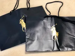 ポロ　ラルフローレン　ショップバック　紙袋　ショッパー　ショップバッグ