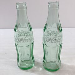 レトロ　コカ・コーラ 瓶 グラス インテリア 雑貨 2本セット