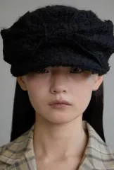 AWESOME NEEDS BELLBOY CAP_SHEARLING_BEIG（キャップ）｜JOINT