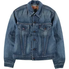 Levi's 70500 XL セットアップ濃紺色落ち良好