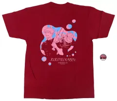 呪術廻戦 ジャンフェス JF限定 缶バッジ付き Tシャツ 五条悟 虎杖悠仁 呪術廻戦 ジャンプフェスタ2025限定 JF ジャンプショップ 缶