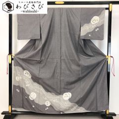 名古屋帯 ヒラメ 鮃 魚柄 桜 刺繍 乳白色 O-4736 - メルカリ 