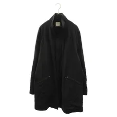 ARMANI COLLEZIONI (アルマーニ コレツィオーニ) ハイネック ジップアップナイロンジャケット コート ブラックのサムネイル
