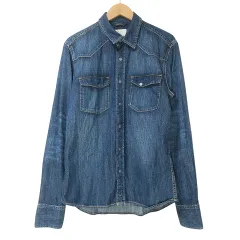 【ゲリラSALE】【美品】Nudie Jeans jonisデニムシャツ 2025年最新】NudieJeans ヌーディージーンズ JONISの人気