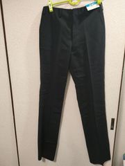 【新品】学生服　　学ラン　詰襟　詰め襟　ズボン　制服　黒　ブラック　ウエスト80.　カンコー
