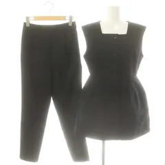 セルフォード CELFORD ペプラムセットアップ パンツ 38 ネイビー /HK ■OS