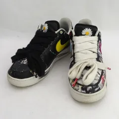 NIKE × PEACEMINUSONE ◆エアフォース1/AIR FORCE 1 07/パラノイズ/24.5cm AQ3692-004 【レディース/ガールズ/LADY/女性/婦人】【靴/クツ/シューズ/SHOES】 レディースファッション【中古】 