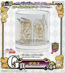 【中古】グラス(キャラクター) モハメド・アヴドゥル×マジシャンズレッド＆ジョセフ・ジョースター×ハーミットパープル グラス 「一番くじ ジョジョの奇妙な冒険第三部 スターダストクルセイダース～WHITE SIDE～」 G賞