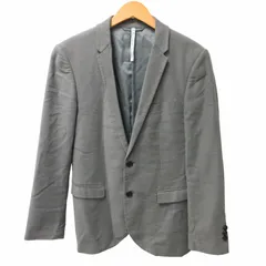 ブラックバレット バイ ニールバレット BLACKBARRETT by neil barrett 美品 テーラードジャケット ブレザー 本切羽 ストレッチ有 長袖 グレー 1 約S 0724 STKのサムネイル
