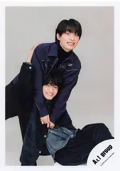 Aぇ!group 23年ISLAND TVプロフィール写真撮影オフショット第2弾 福本大晴/佐野晶哉 公式写真 *1枚