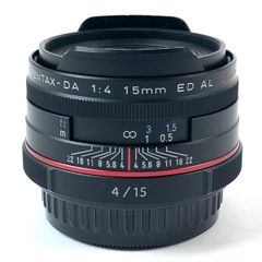 ペンタックス PENTAX HD DA 15mm F4 ED AL Limited ブラック 一眼カメラ用レンズ（オートフォーカス） 【中古】