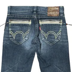 EDWIN BLUE TRIP BT5502 クロップド ローライズ テーパードデニム ダークグレー メンズM エドウィン ブルートリップ